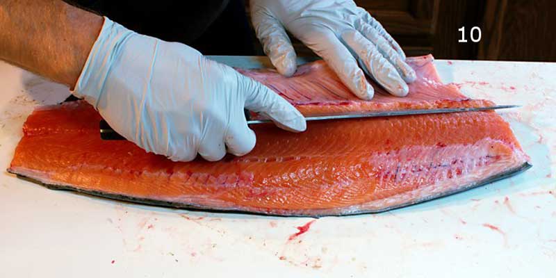 Knifestock BLOG - Cómo filetear correctamente un salmón