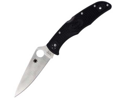 tipos de afilados - cuchillo spyderco afilado plano - knifestock